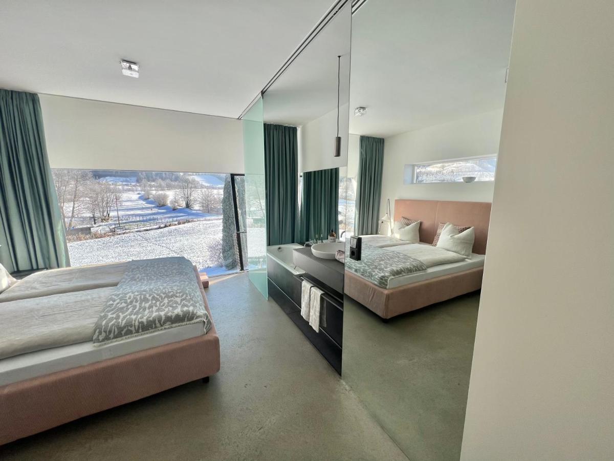 Ferienwohnung Kaps Wohnen Saalfelden Exterior foto