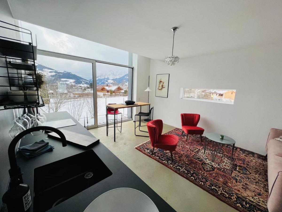 Ferienwohnung Kaps Wohnen Saalfelden Exterior foto