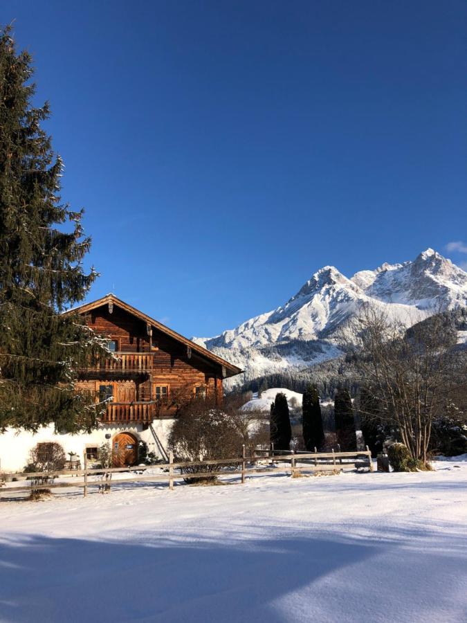 Ferienwohnung Kaps Wohnen Saalfelden Exterior foto