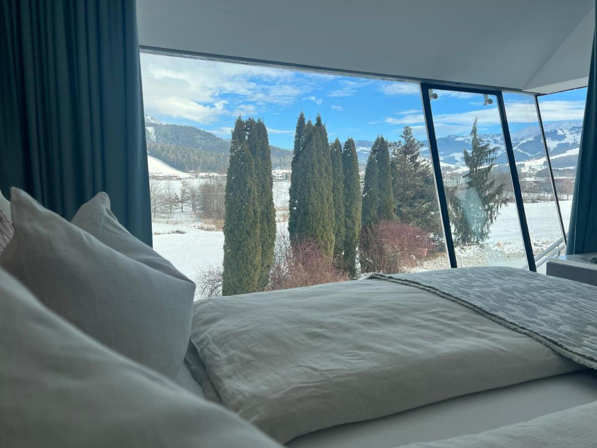 Ferienwohnung Kaps Wohnen Saalfelden Exterior foto